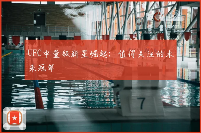 UFC中量级新星崛起：值得关注的未来冠军